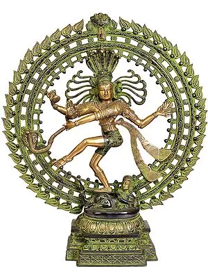 23" Nataraja In Brass | Handmade | Made In India