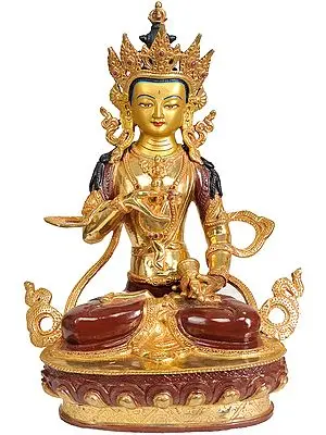 Vajrasattva - Holder of Thunderbolt and Bell (Tibetan Buddhist Deity)
