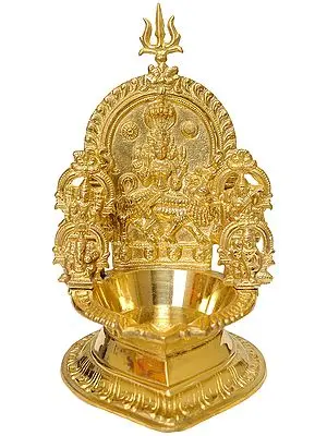 Goddess Durga lamp