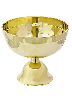 A Big Puja Lamp