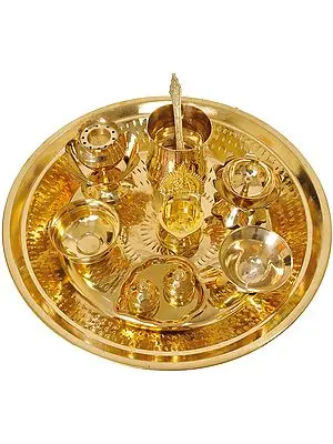 Very Big Puja Thali