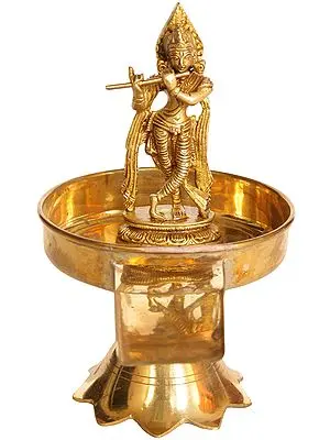 For Abhisheka of Lord Krishna
