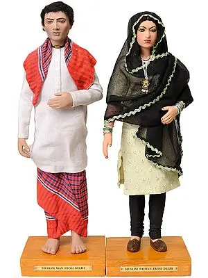 Muslim Man and Woman From Delhi