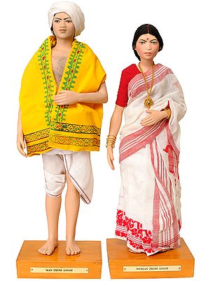 Man and Woman From Assam
