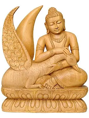 Siddhartha Nursing the Wounded Swan (Kindness Personified)