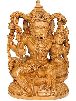 Lord Narasimha with Lakshmi Ji