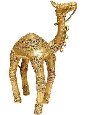 Camel Figurine (Folk Statue From Bastar)