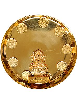 Goddess Lakshmi Puja Thali