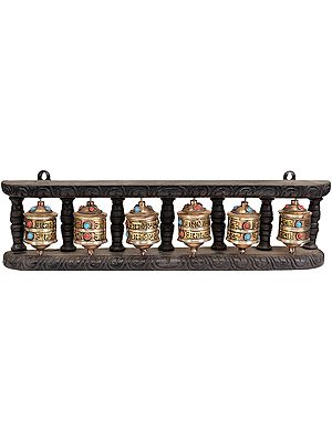 Set of Six Prayer Wheels