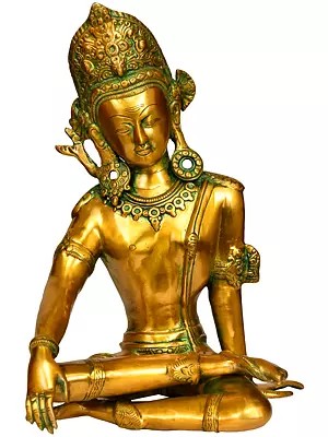 Lord Indra In Brass | Handmade | Made In India