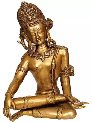 Lord Indra In Brass | Handmade | Made In India