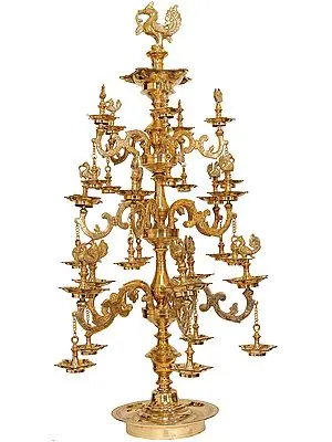 Superfine Peacock Lamp