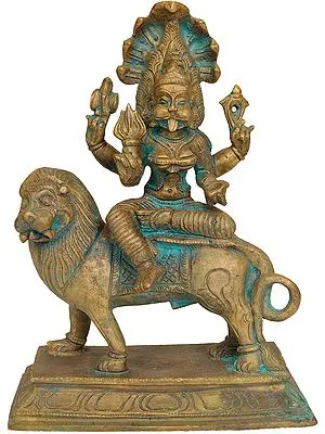 Goddess Pratyangira (Atharvana Bhadrakali): A Bronze-cast from Swamimalai