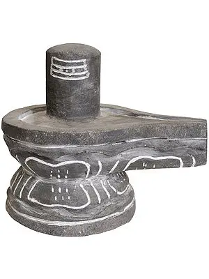 Black Stone Shiva Linga