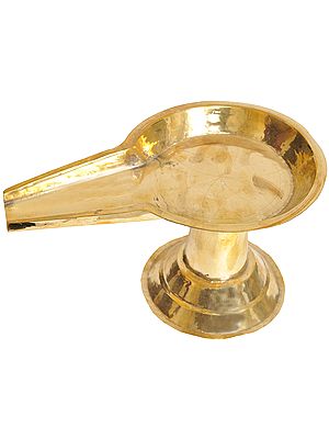 10" Patra for Abhisheka / Abhishekam In Brass | Handmade | Made In India