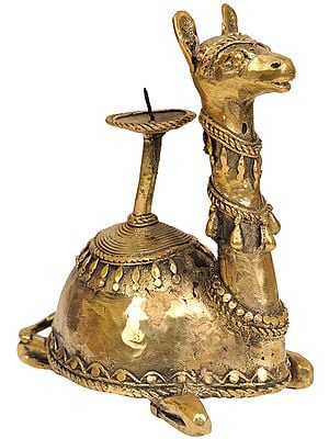 Camel Candle Stand (Tribal Art from Bastar)