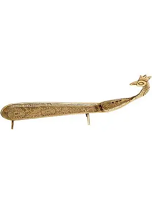 Peacock Incense Stick Burner