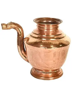 Ritual Kettle Crafted from Pure Copper
