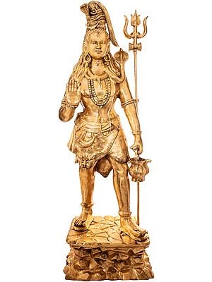 79" The Very Picture Of Asceticism In Brass | Handmade | Made In India
