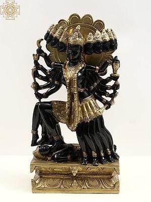 Goddess Mahakali In Brass