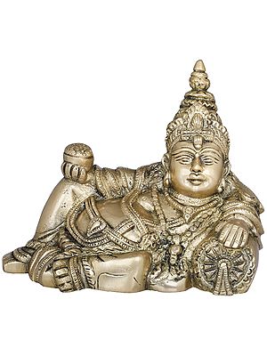 Kubera - The Lord of Wealth In Brass | Handmade | Made In India
