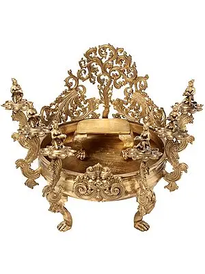 Super Large Superfine Bronze Urli