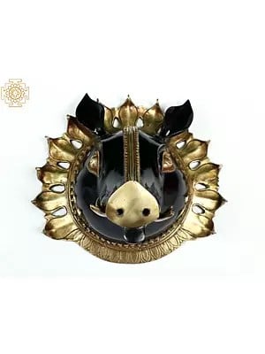 Buy Wall Hanging Brass Masks Available Only On Exotic India