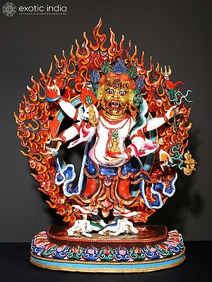 Buy Masterfully Carved Wrathful Sculptures of Buddhist Deities Only at Exotic India