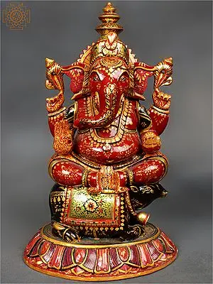 Ganesha Seated on His Vahana Rat