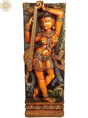 Apsara with Sitar