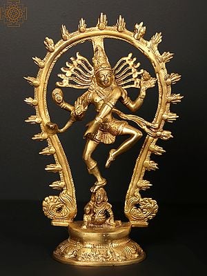 Lord Shiva as Nataraja In Brass | Handmade | Made In India