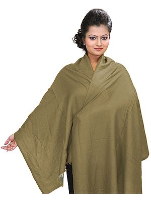 Plain Reversible Semi-Cashmere Stole