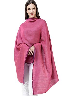 Plain Reversible Semi-Cashmere Stole