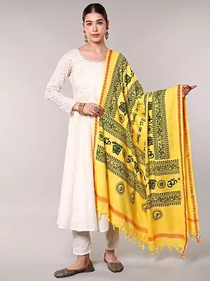 Printed Om Namah Shivai Prayer Shawl