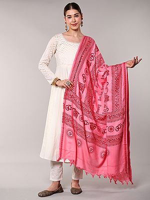 Printed Om Namah Shivai Prayer Shawl