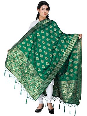 Dupatta from Gujarat with Brocaded Bootis