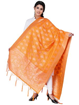 Dupatta from Gujarat with Brocaded Bootis