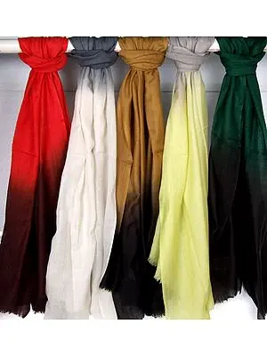 Lot of Five Double-Shaded Stoles