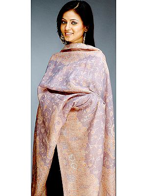 Double Sided Paisley Jamawar Shawl