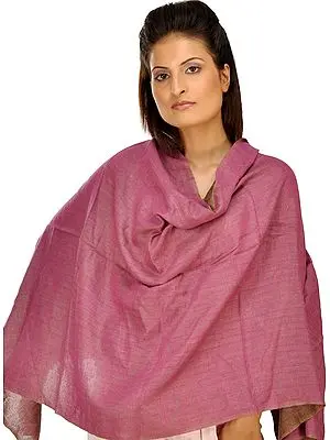 Plain Reversible Pure Pashmina Stole