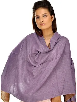 Plain Reversible Pashmina Stole