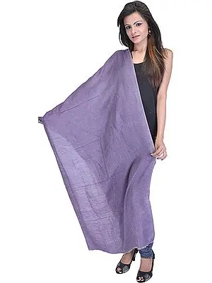 Plain Reversible Cashmere Stole