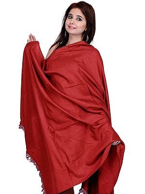 Plain Kashmiri Tusha Shawl