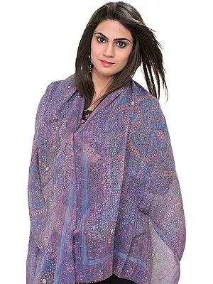 Purple-Haze Digital Printed Stole