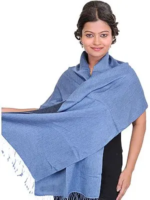 Reversible Cashmere Scarf from Nepal