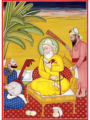 Baba Nanak, Bhai Mardana and Bala