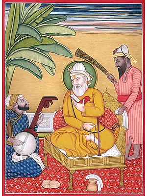 Guru Nanak with Mardana and Bala