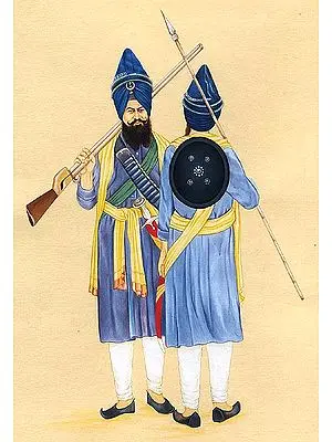 Two Sikh Warriors
