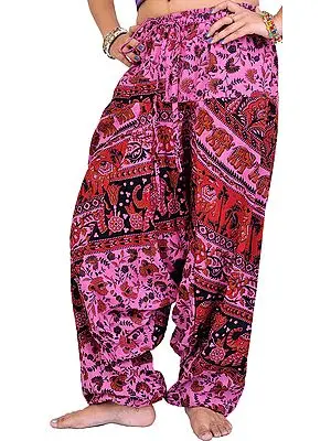 Printed Harem Trousers from Pilkhuwa