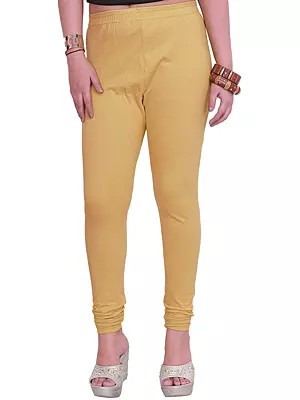 Plain Legging with Elastic Waist